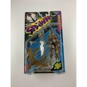 RARE Tiffany the Amazon MISPRINT Battleclad Spawn Series 6Ultra Figure McFarlane